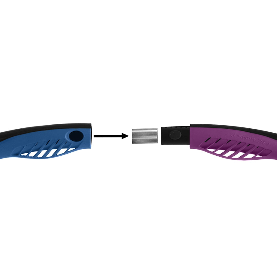 powerhoop deluxe weighted hula hoop assembly