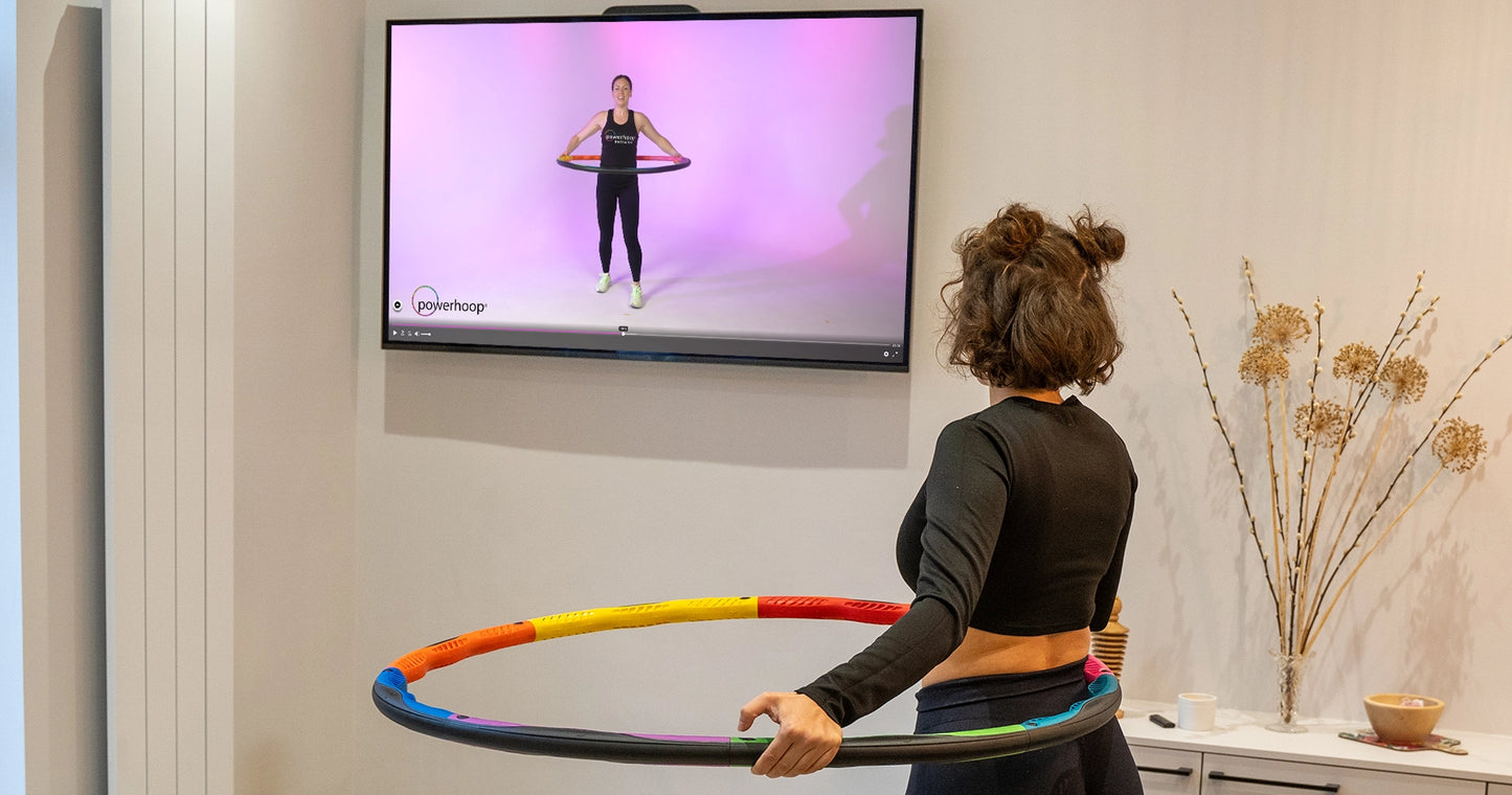 Exercices avec le Hula Hoop - HOME FIT TRAINING